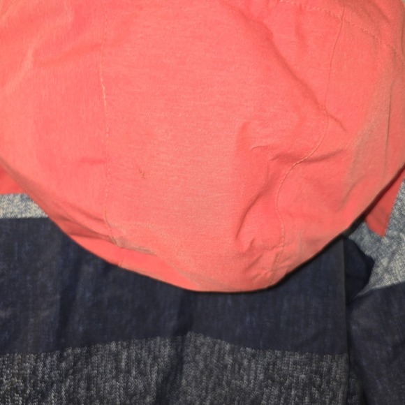 Roxy Jacket Womens Medium Blue Pink Stripe DryFlight 10K Snow Ski Coat Hood $200 - Picture 12 of 16